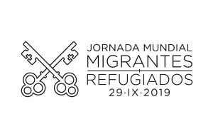 Logo Jornada Mundial Migrantes y Refugiados 2019